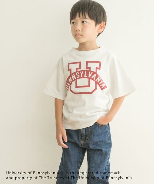 URBAN RESEARCH DOORS / アーバンリサーチ ドアーズ トップス | 『親子リンク』カレッジプリントTシャツ(KIDS) | 詳細24