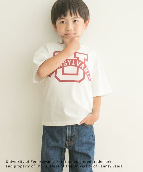 URBAN RESEARCH DOORS / アーバンリサーチ ドアーズ トップス | 『親子リンク』カレッジプリントTシャツ(KIDS) | 詳細25