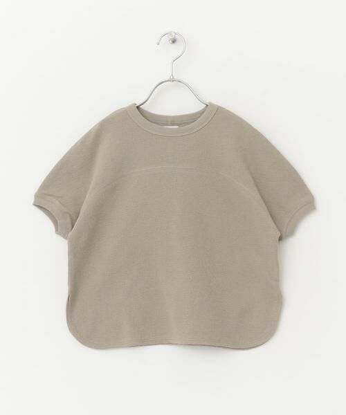 URBAN RESEARCH DOORS / アーバンリサーチ ドアーズ トップス | 『親子リンク』スラブインレイ5分袖プルオーバー(KIDS) | 詳細17