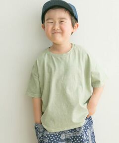 URBAN RESEARCH DOORS / アーバンリサーチ ドアーズ トップス | ガーメントダイ半袖Tシャツ(KIDS)