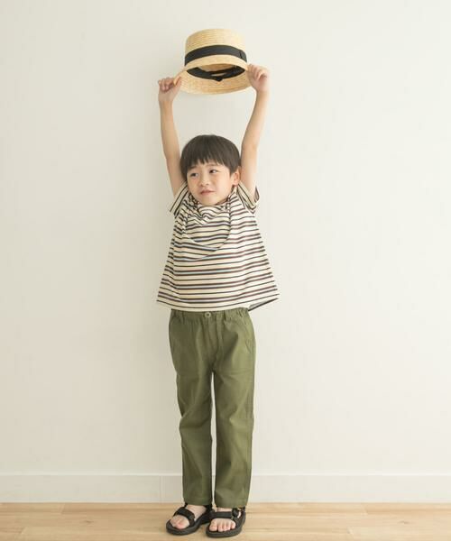 URBAN RESEARCH DOORS / アーバンリサーチ ドアーズ トップス | レトロランダムボーダーワイドTシャツ(KIDS) | 詳細24