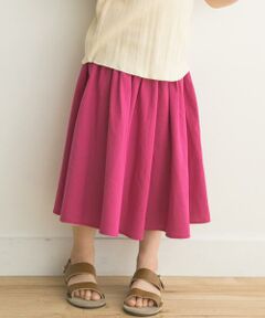 URBAN RESEARCH DOORS / アーバンリサーチ ドアーズ パンツ | 『親子リンク』コットンボイル2WAYスカート(KIDS)