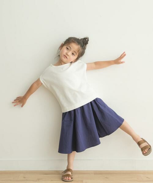 URBAN RESEARCH DOORS / アーバンリサーチ ドアーズ パンツ | 『親子リンク』コットンボイル2WAYスカート(KIDS) | 詳細11