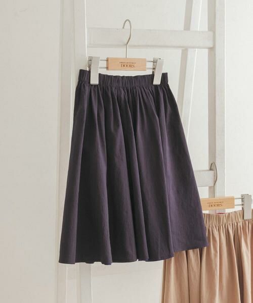 URBAN RESEARCH DOORS / アーバンリサーチ ドアーズ パンツ | 『親子リンク』コットンボイル2WAYスカート(KIDS) | 詳細22