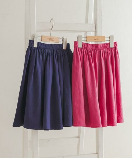 URBAN RESEARCH DOORS / アーバンリサーチ ドアーズ パンツ | 『親子リンク』コットンボイル2WAYスカート(KIDS) | 詳細23