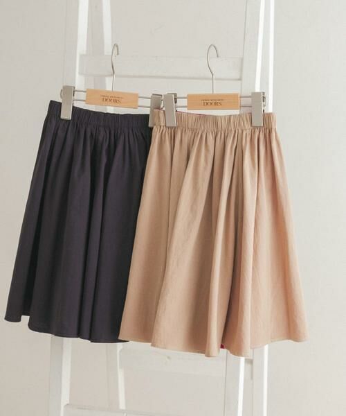 URBAN RESEARCH DOORS / アーバンリサーチ ドアーズ パンツ | 『親子リンク』コットンボイル2WAYスカート(KIDS) | 詳細24
