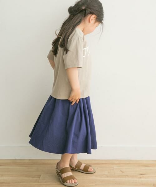 URBAN RESEARCH DOORS / アーバンリサーチ ドアーズ パンツ | 『親子リンク』コットンボイル2WAYスカート(KIDS) | 詳細5