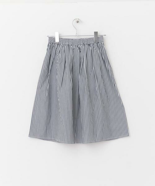 URBAN RESEARCH DOORS / アーバンリサーチ ドアーズ パンツ | ストライプ後染めフレアスカート(KIDS) | 詳細16