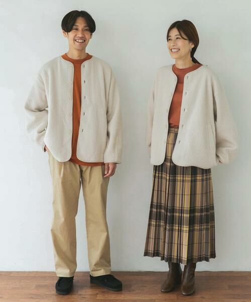 URBAN RESEARCH DOORS / アーバンリサーチ ドアーズ ブルゾン | 『WEB限定』キルトノーカラージャケット | 詳細26