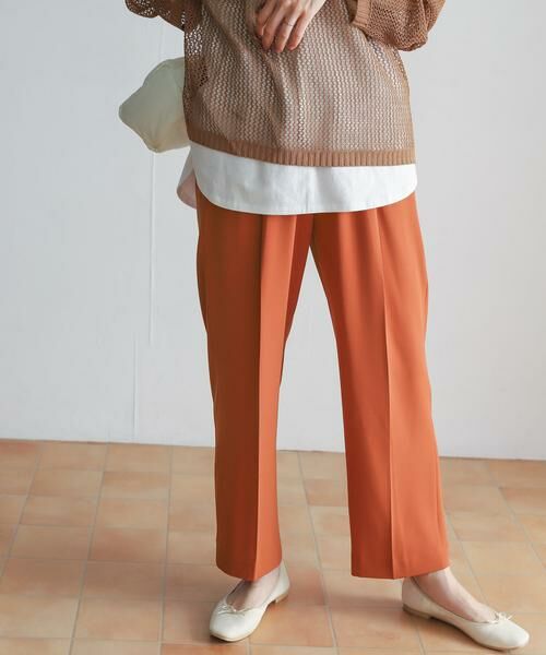 URBAN RESEARCH DOORS / アーバンリサーチ ドアーズ その他パンツ | ライトダブルクロスイージーパンツ | 詳細10