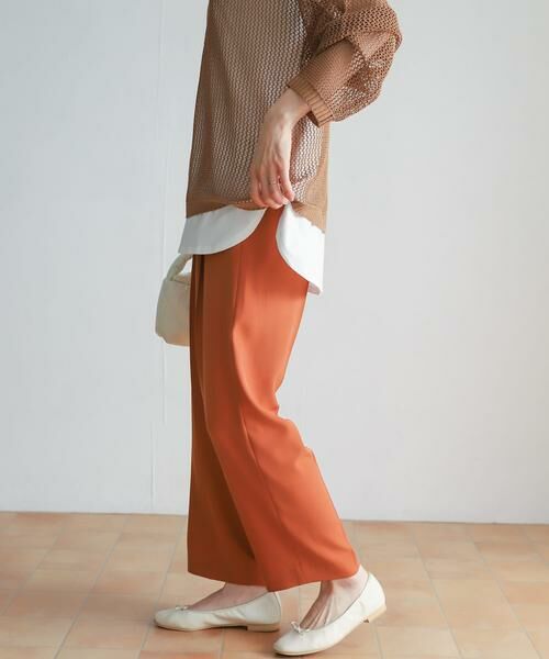 URBAN RESEARCH DOORS / アーバンリサーチ ドアーズ その他パンツ | ライトダブルクロスイージーパンツ | 詳細13