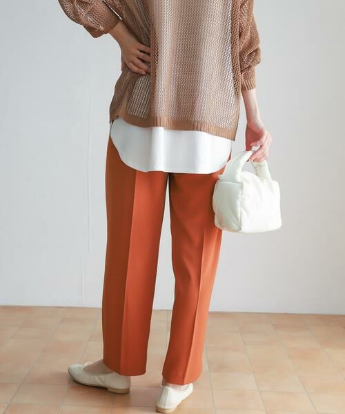 URBAN RESEARCH DOORS / アーバンリサーチ ドアーズ その他パンツ | ライトダブルクロスイージーパンツ | 詳細14