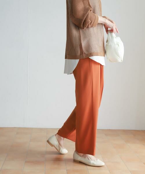 URBAN RESEARCH DOORS / アーバンリサーチ ドアーズ その他パンツ | ライトダブルクロスイージーパンツ | 詳細15