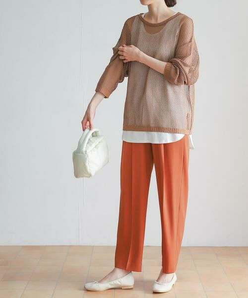 URBAN RESEARCH DOORS / アーバンリサーチ ドアーズ その他パンツ | ライトダブルクロスイージーパンツ | 詳細17