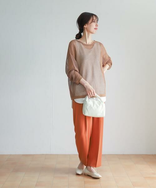 URBAN RESEARCH DOORS / アーバンリサーチ ドアーズ その他パンツ | ライトダブルクロスイージーパンツ | 詳細19