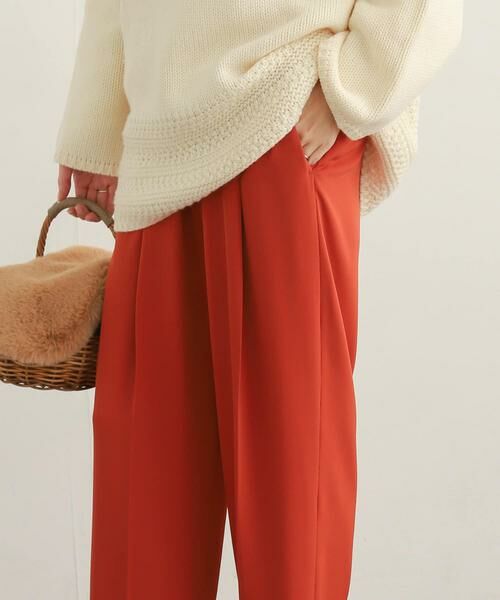 URBAN RESEARCH DOORS / アーバンリサーチ ドアーズ その他パンツ | ライトダブルクロスイージーパンツ | 詳細4