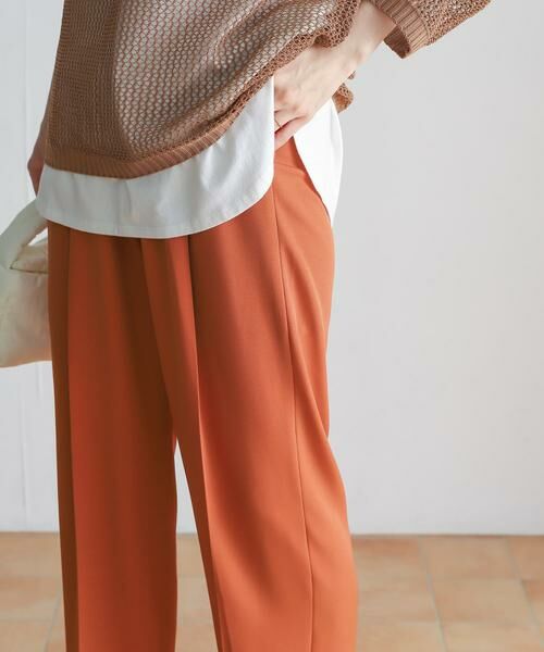 URBAN RESEARCH DOORS / アーバンリサーチ ドアーズ その他パンツ | ライトダブルクロスイージーパンツ | 詳細9