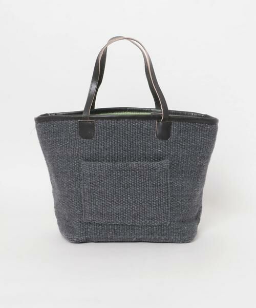 URBAN RESEARCH DOORS / アーバンリサーチ ドアーズ トートバッグ | 『別注』beej×DOORS　ウールリバーシブルトート | 詳細4