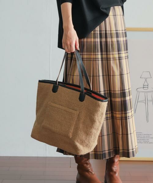 URBAN RESEARCH DOORS / アーバンリサーチ ドアーズ トートバッグ | 『別注』beej×DOORS　ウールリバーシブルトート | 詳細11
