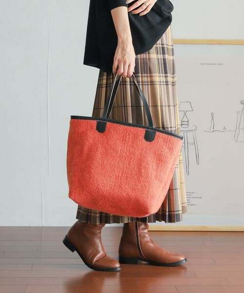 URBAN RESEARCH DOORS / アーバンリサーチ ドアーズ トートバッグ | 『別注』beej×DOORS　ウールリバーシブルトート | 詳細13