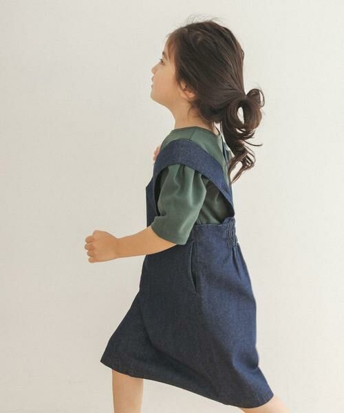 URBAN RESEARCH DOORS / アーバンリサーチ ドアーズ トップス | 『親子リンク』タックバルーンスリーブTシャツ(KIDS) | 詳細7