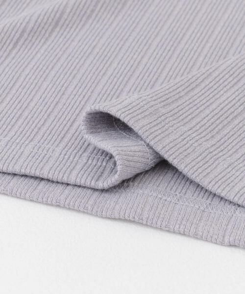 URBAN RESEARCH DOORS / アーバンリサーチ ドアーズ トップス | 針抜きリブハイネックカットソー(KIDS) | 詳細15
