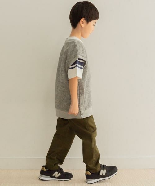 URBAN RESEARCH DOORS / アーバンリサーチ ドアーズ トップス | クルーネックミニ裏毛ベスト(KIDS) | 詳細13