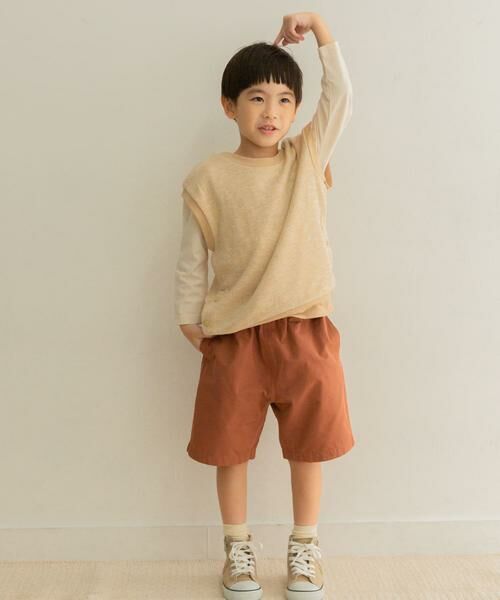 URBAN RESEARCH DOORS / アーバンリサーチ ドアーズ トップス | クルーネックミニ裏毛ベスト(KIDS) | 詳細27