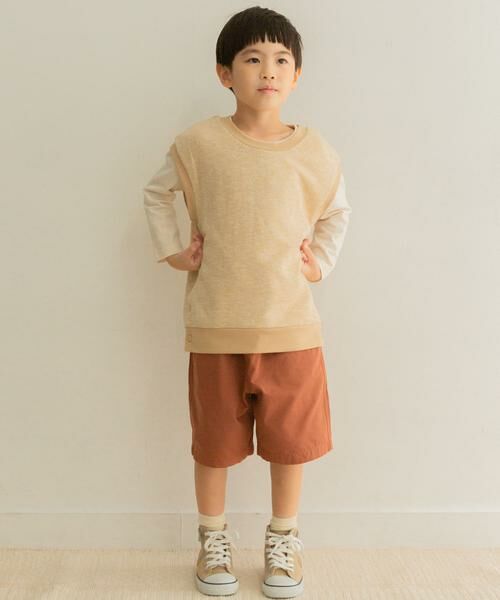 URBAN RESEARCH DOORS / アーバンリサーチ ドアーズ トップス | クルーネックミニ裏毛ベスト(KIDS) | 詳細28