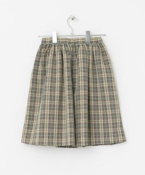 URBAN RESEARCH DOORS / アーバンリサーチ ドアーズ パンツ | チェックギャザースカート(KIDS) | 詳細11
