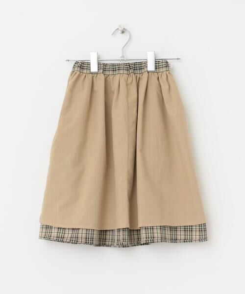 URBAN RESEARCH DOORS / アーバンリサーチ ドアーズ パンツ | チェックギャザースカート(KIDS) | 詳細12