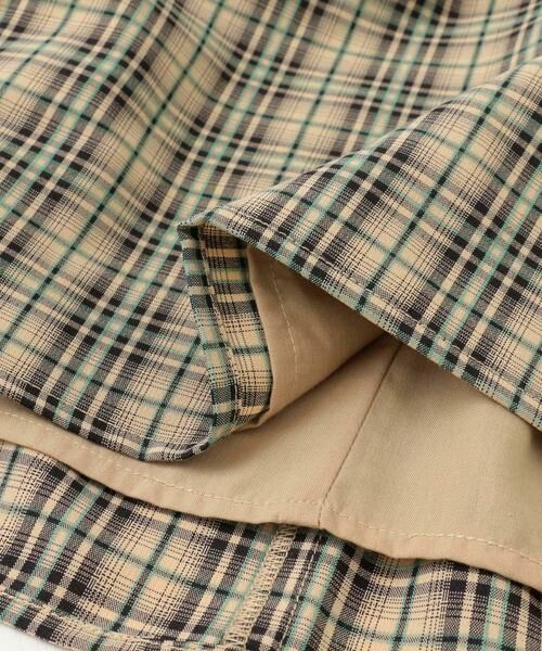 URBAN RESEARCH DOORS / アーバンリサーチ ドアーズ パンツ | チェックギャザースカート(KIDS) | 詳細13