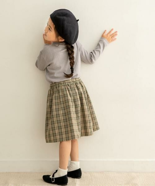 URBAN RESEARCH DOORS / アーバンリサーチ ドアーズ パンツ | チェックギャザースカート(KIDS) | 詳細4