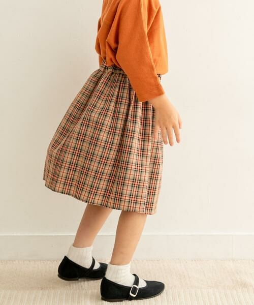 URBAN RESEARCH DOORS / アーバンリサーチ ドアーズ パンツ | チェックギャザースカート(KIDS) | 詳細15