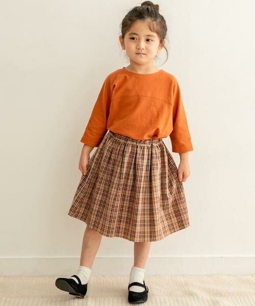 URBAN RESEARCH DOORS / アーバンリサーチ ドアーズ パンツ | チェックギャザースカート(KIDS) | 詳細16