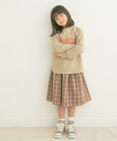 URBAN RESEARCH DOORS / アーバンリサーチ ドアーズ パンツ | チェックギャザースカート(KIDS) | 詳細21