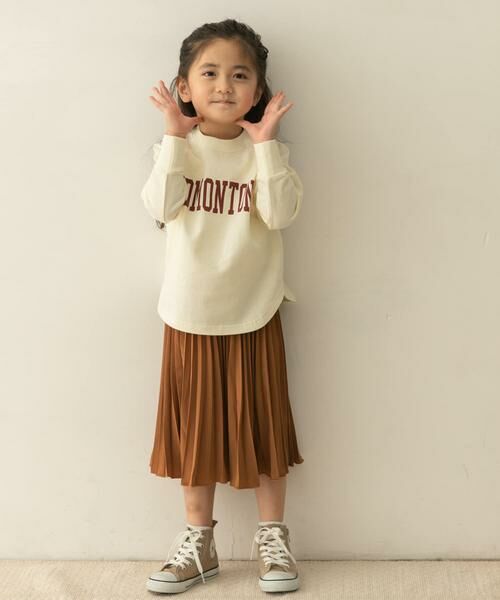 URBAN RESEARCH DOORS / アーバンリサーチ ドアーズ パンツ | 『親子リンク』ランダムプリーツスカート(KIDS) | 詳細10