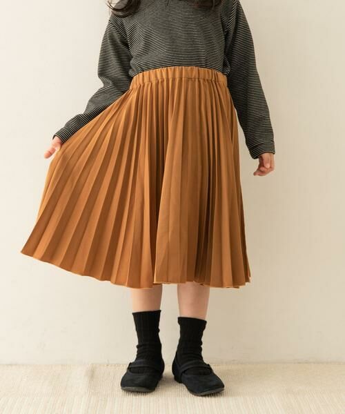 URBAN RESEARCH DOORS / アーバンリサーチ ドアーズ パンツ | 『親子リンク』ランダムプリーツスカート(KIDS) | 詳細2