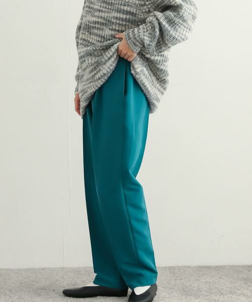 URBAN RESEARCH DOORS / アーバンリサーチ ドアーズ その他パンツ | ダブルクロスストレートイージーパンツ | 詳細4