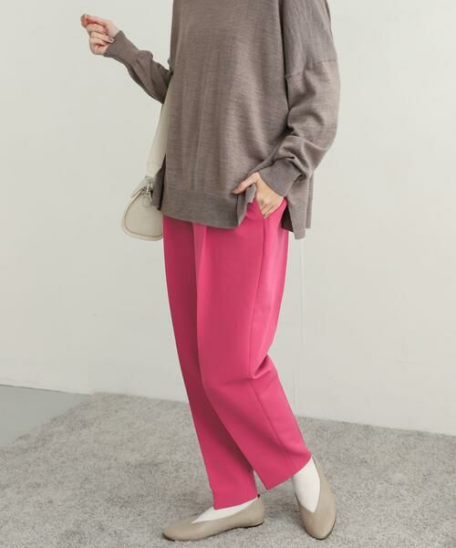 URBAN RESEARCH DOORS / アーバンリサーチ ドアーズ その他パンツ | ダブルクロスストレートイージーパンツ | 詳細15