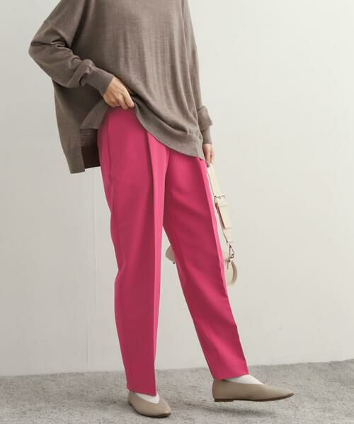 URBAN RESEARCH DOORS / アーバンリサーチ ドアーズ その他パンツ | ダブルクロスストレートイージーパンツ | 詳細18