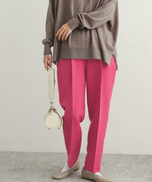 URBAN RESEARCH DOORS / アーバンリサーチ ドアーズ その他パンツ | ダブルクロスストレートイージーパンツ | 詳細19