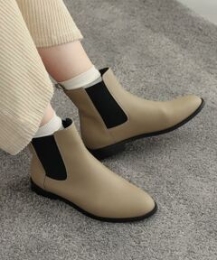 URBAN RESEARCH DOORS / アーバンリサーチ ドアーズ ブーツ（ショート丈） | レザーサイドゴアブーツ