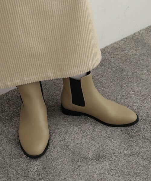 URBAN RESEARCH DOORS / アーバンリサーチ ドアーズ ブーツ（ショート丈） | レザーサイドゴアブーツ | 詳細2