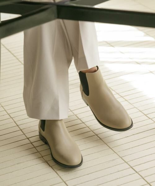 URBAN RESEARCH DOORS / アーバンリサーチ ドアーズ ブーツ（ショート丈） | レザーサイドゴアブーツ | 詳細3