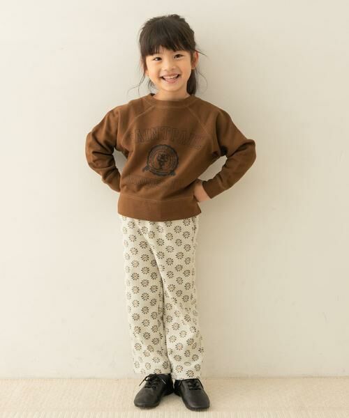 URBAN RESEARCH DOORS / アーバンリサーチ ドアーズ トップス | 『親子リンク』カレッジロゴスウェットプルオーバー(KIDS) | 詳細1