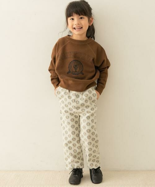 URBAN RESEARCH DOORS / アーバンリサーチ ドアーズ トップス | 『親子リンク』カレッジロゴスウェットプルオーバー(KIDS) | 詳細2