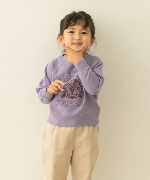 URBAN RESEARCH DOORS / アーバンリサーチ ドアーズ トップス | 『親子リンク』カレッジロゴスウェットプルオーバー(KIDS) | 詳細8