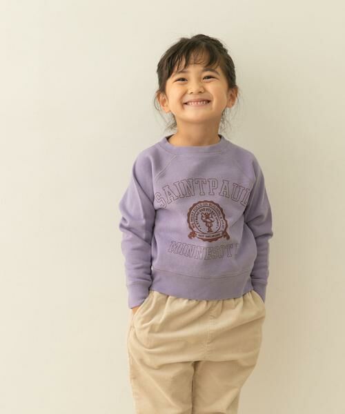 URBAN RESEARCH DOORS / アーバンリサーチ ドアーズ トップス | 『親子リンク』カレッジロゴスウェットプルオーバー(KIDS) | 詳細9