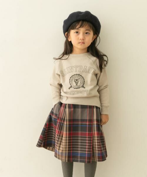 URBAN RESEARCH DOORS / アーバンリサーチ ドアーズ トップス | 『親子リンク』カレッジロゴスウェットプルオーバー(KIDS) | 詳細15